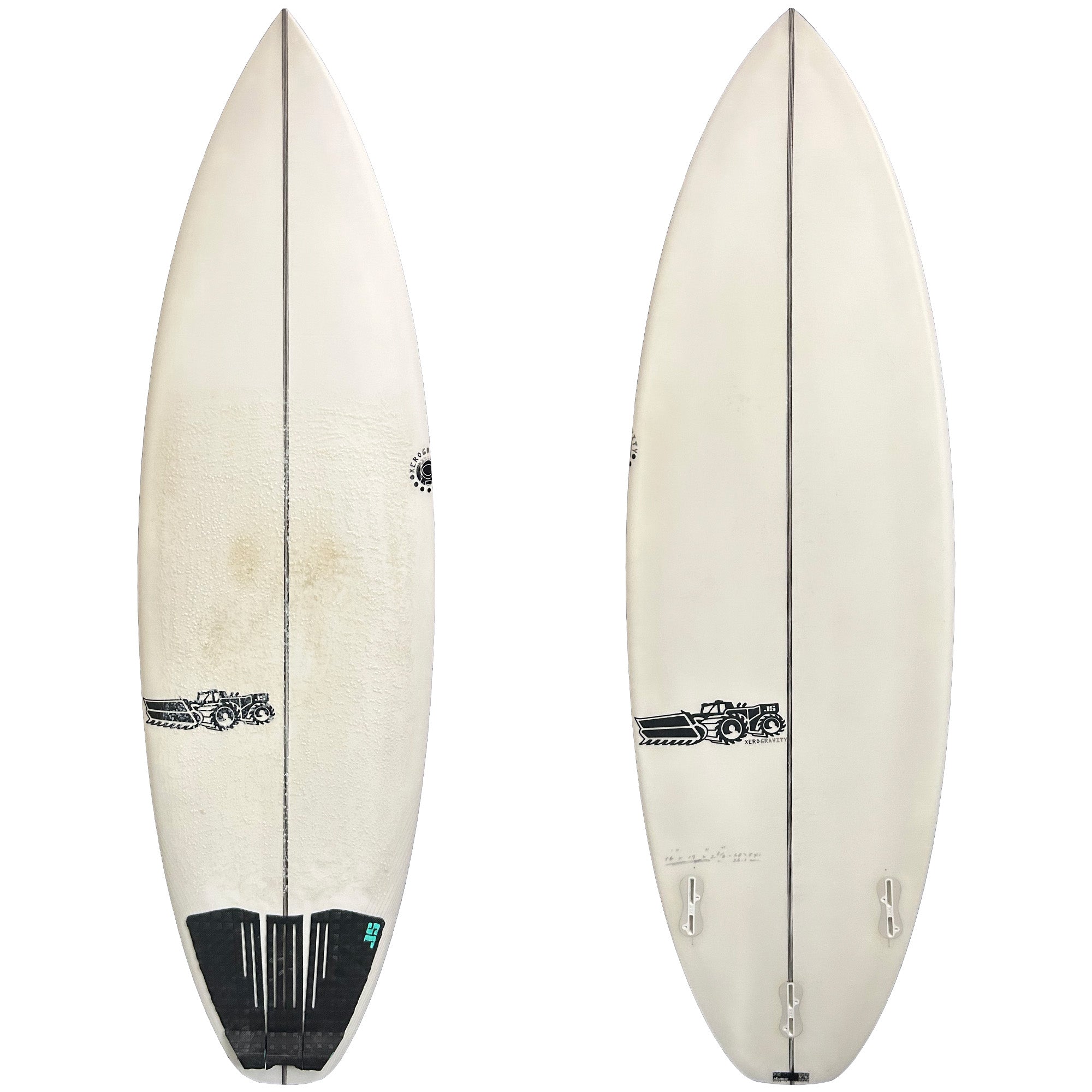 JS Xero Gravity 5'6 Consignment Surfboard - FCS II