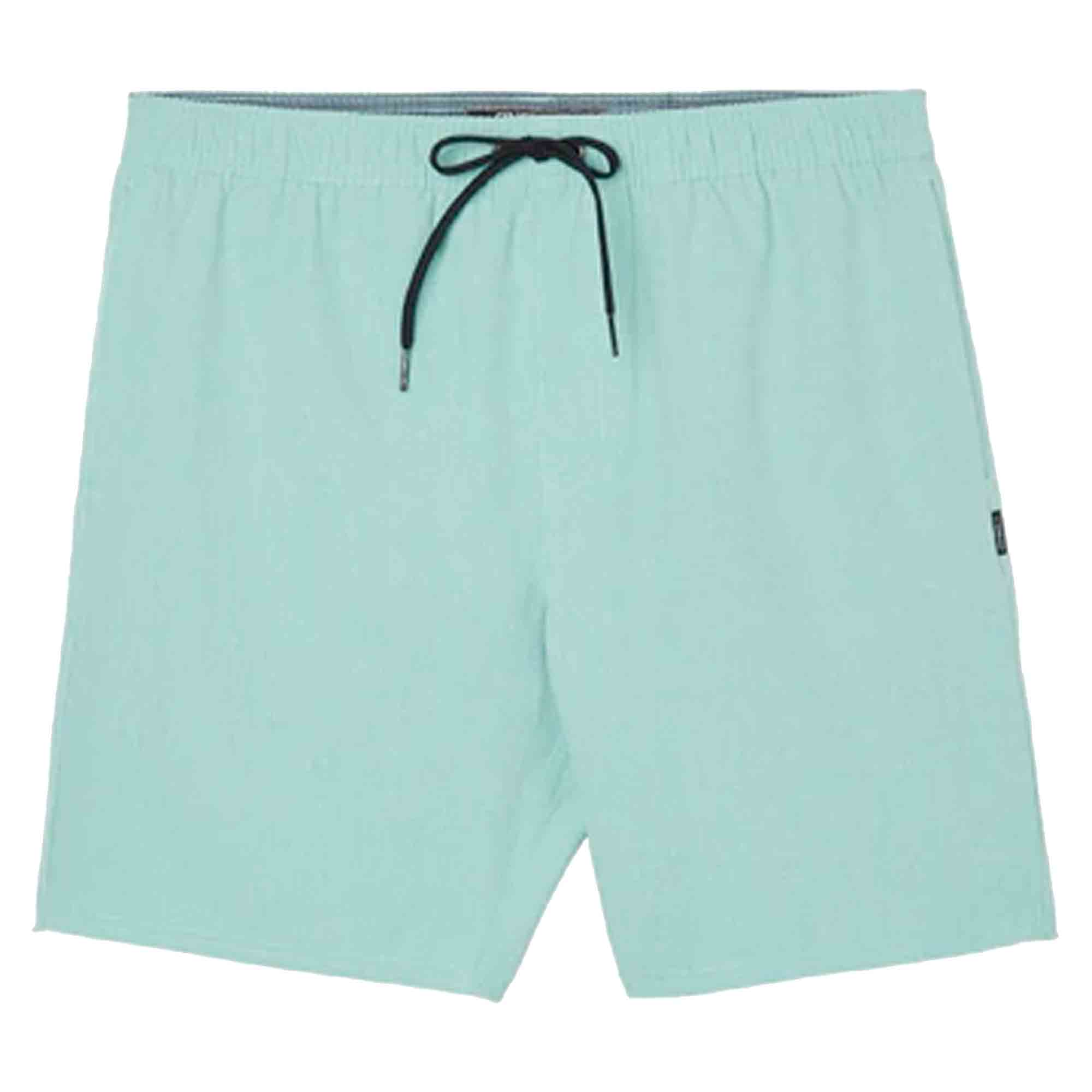 O'Neill Reserve Heather Elastic Waist 18" Men's Hybrid Walkshorts - Aqua