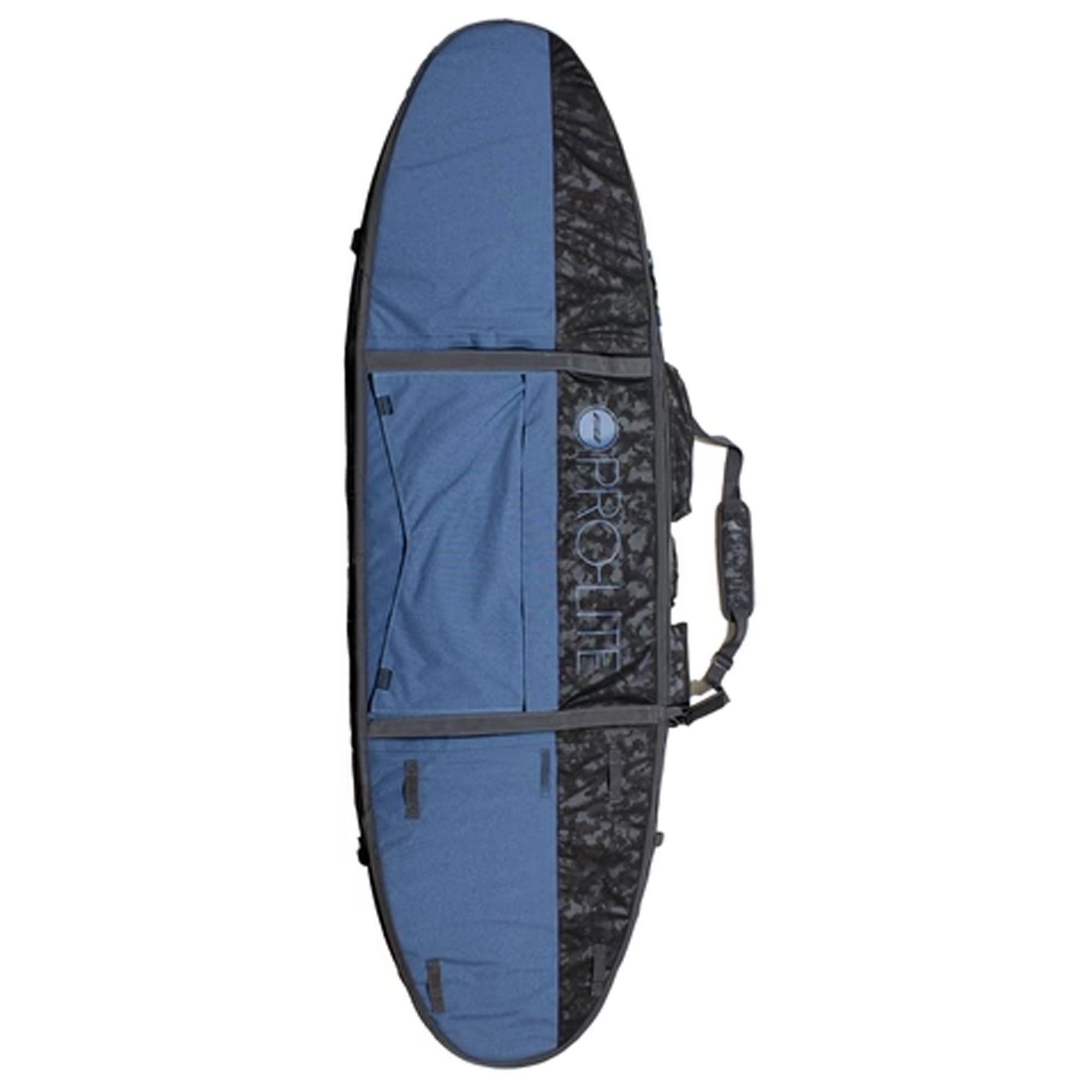 Pro-Lite Armored Finless Coffin Travel 3/4 Board Bag - Blue/Black