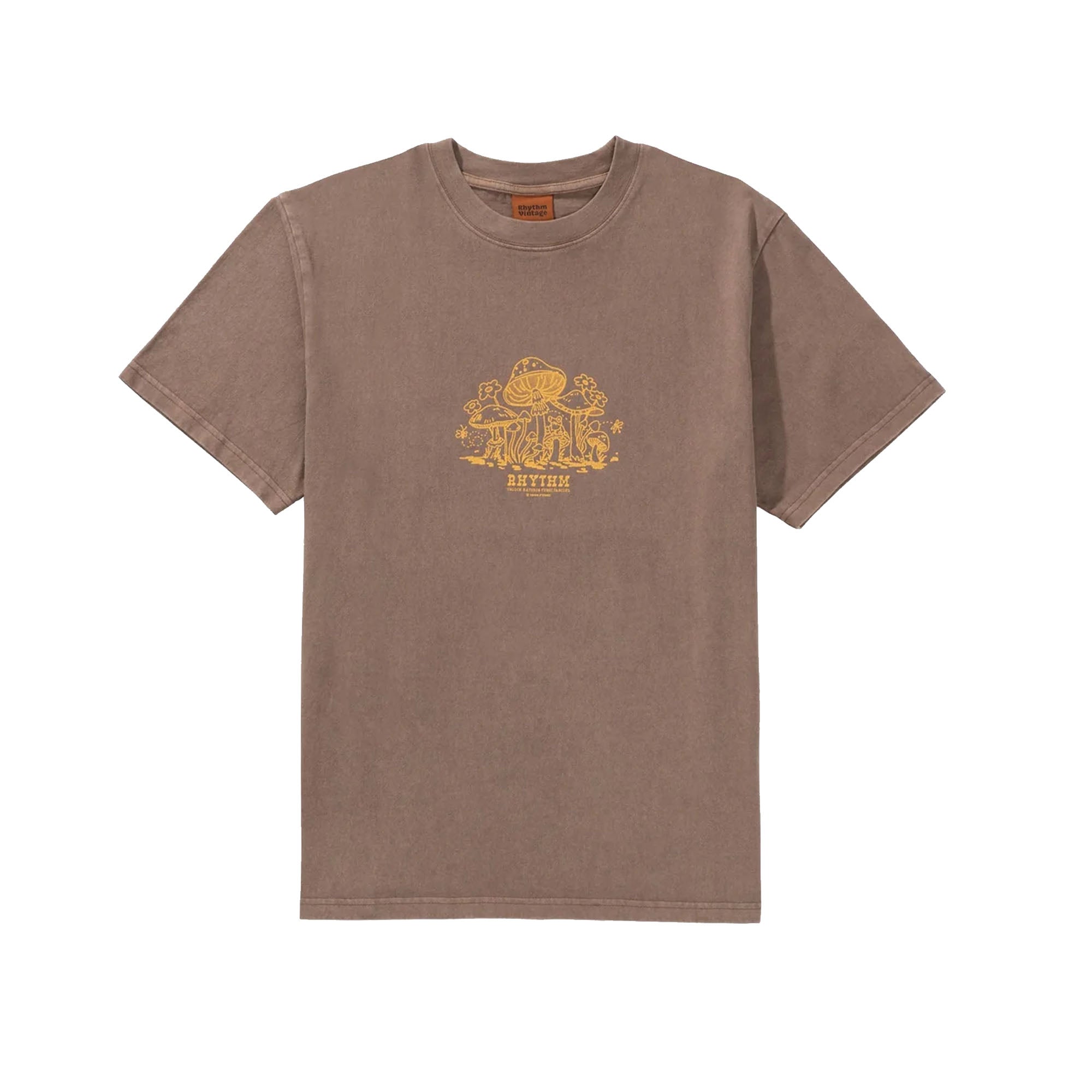 Rhythm Fan Club Men's S/S T-Shirt - Brown