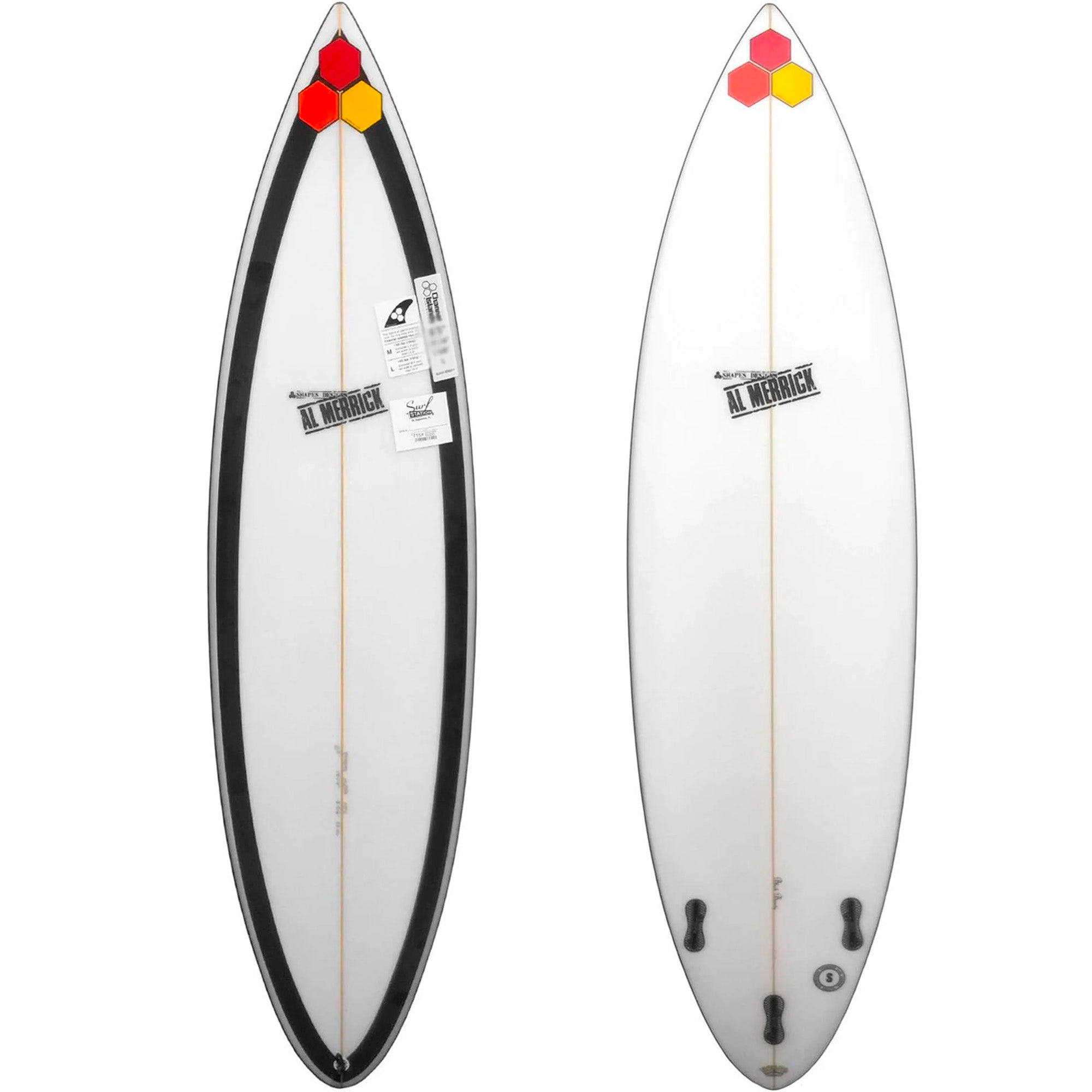 Channel Islands Black Beauty 6'6 Surfboard - FCS II