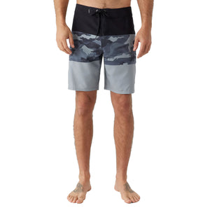 O'Neill Hyperfreak Heat Block 19" Men's Boardshorts - Black Camo