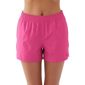 O'Neill Jetties Stretch 4" Women's Boardshorts - Barbie Pink