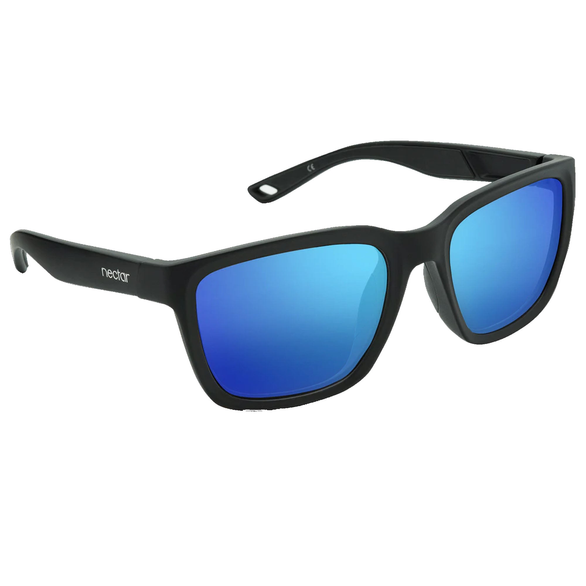 Nectar Folly Men's Sunglasses - Black/Blue Polarized