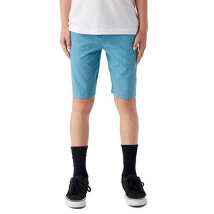 O'Neill Reserve Heather 18" Youth Boy's Walkshorts - Blue