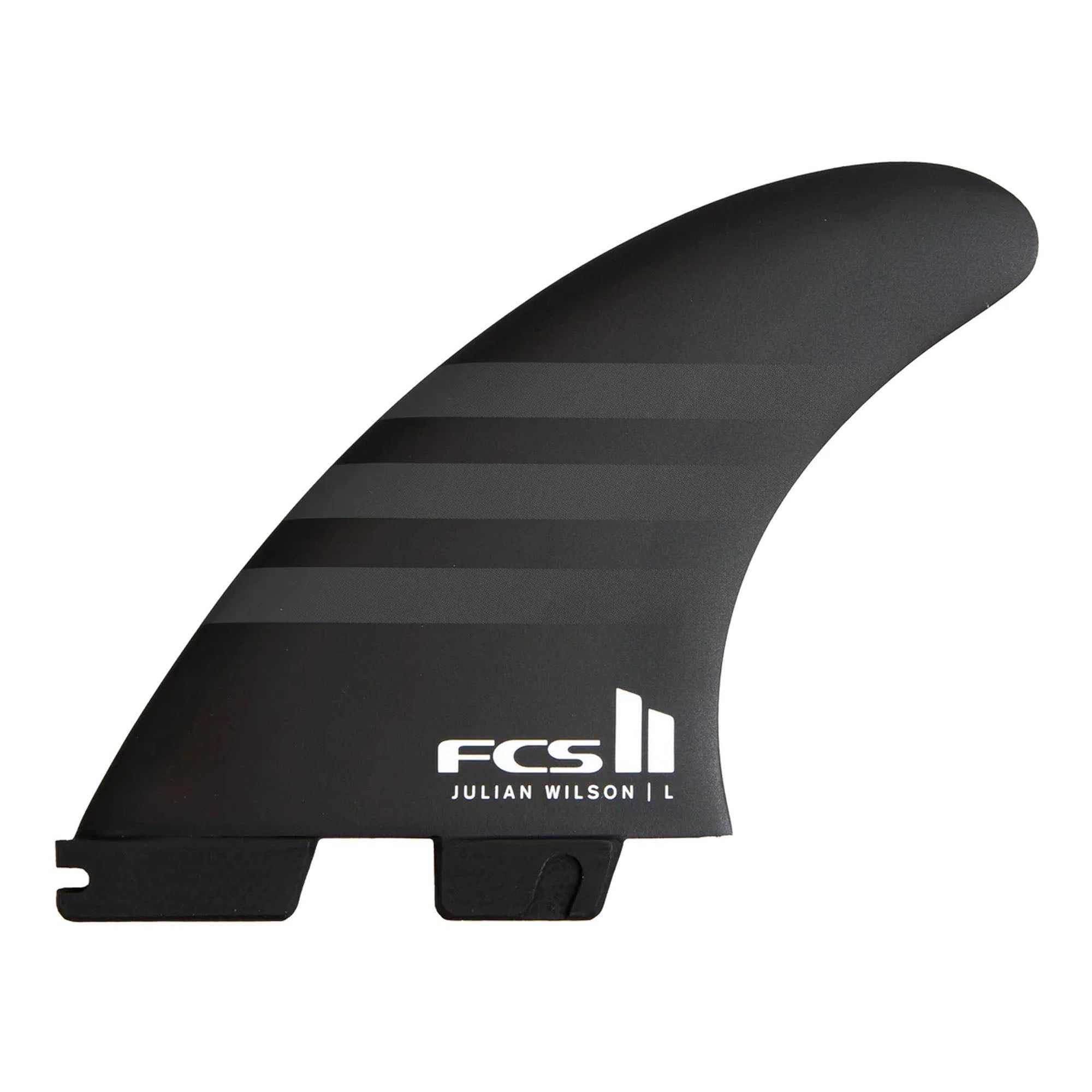 FCS II Julian Wilson Large PC Tri Surfboard Fins