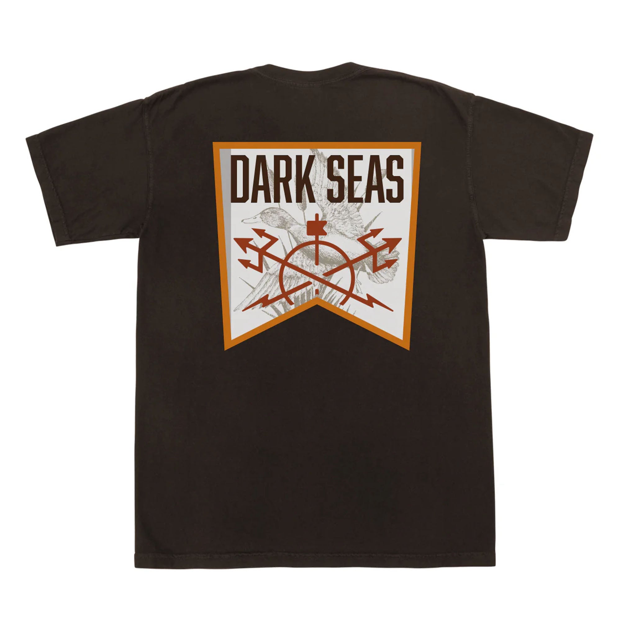 Dark Seas Field Mark Men's S/S T-Shirt - Black