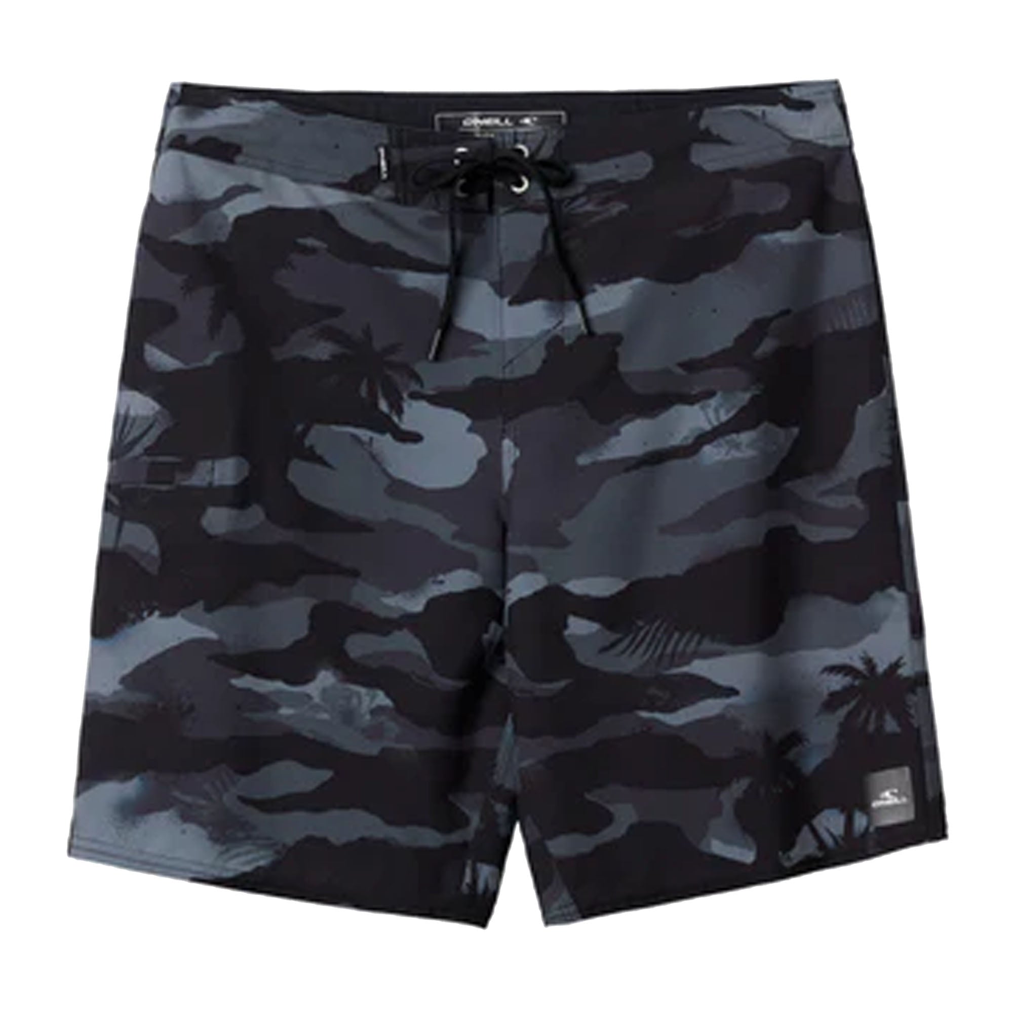 O'Neill Hyperfreak Heat Camo 19" Men's Boardshorts - Black Camo