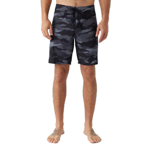 O'Neill Hyperfreak Heat Camo 19" Men's Boardshorts - Black Camo