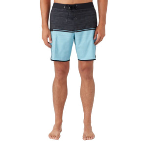 O'Neill Hyperfreak Tech Trvlr Nomad Scallop 19" Men's Boardshorts - Blue Fade