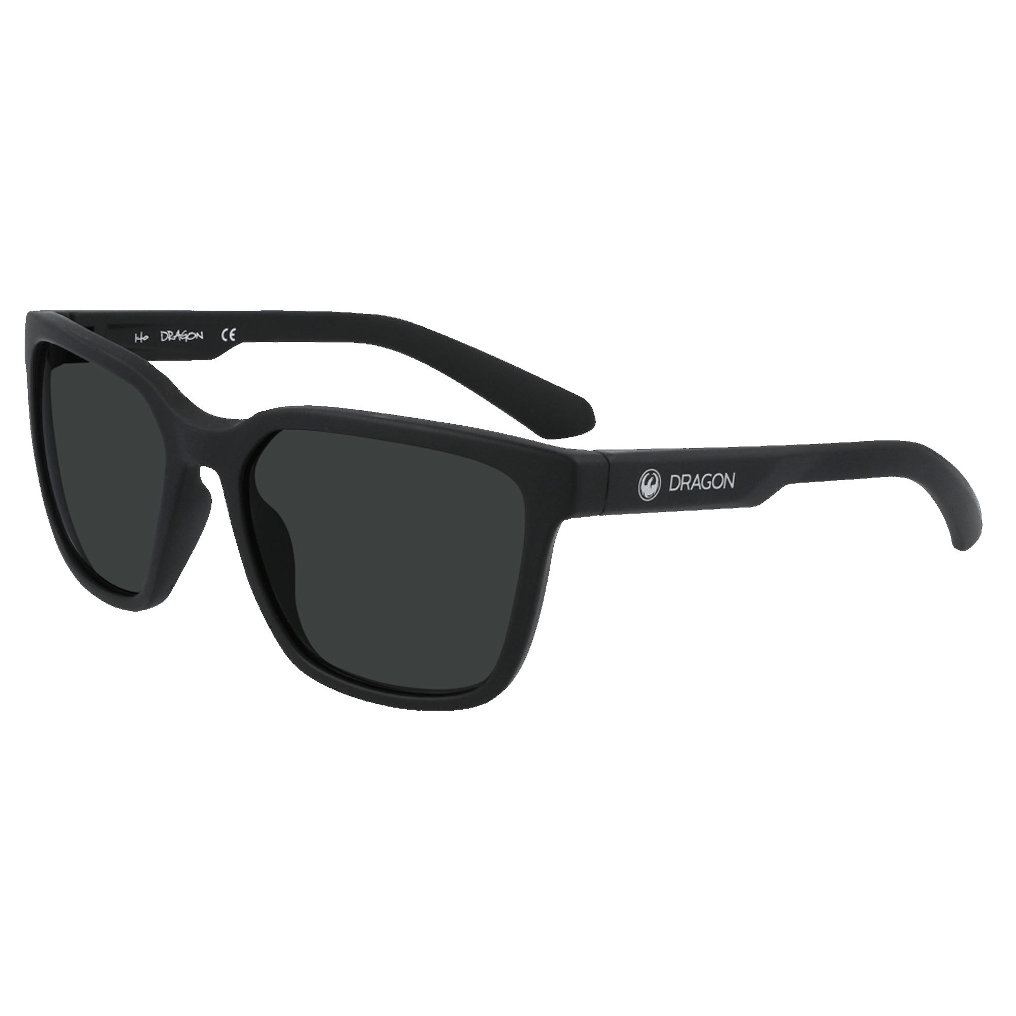 Dragon Burgee LL H2O Men's Sunglasses - Matte Black/Smoke Polarized