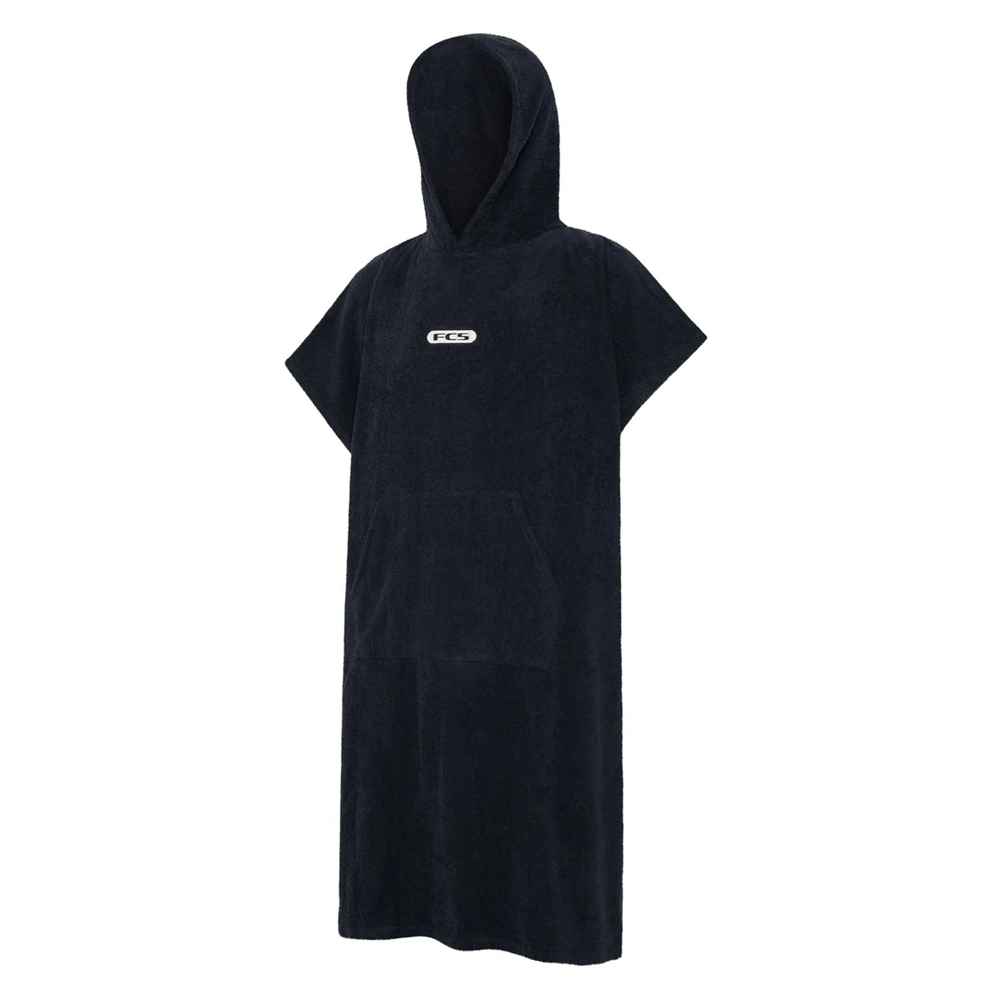 FCS Changing Surf Poncho - Black/White