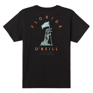 O'Neill Florida Flagbearer Men's S/S T-Shirt - Black