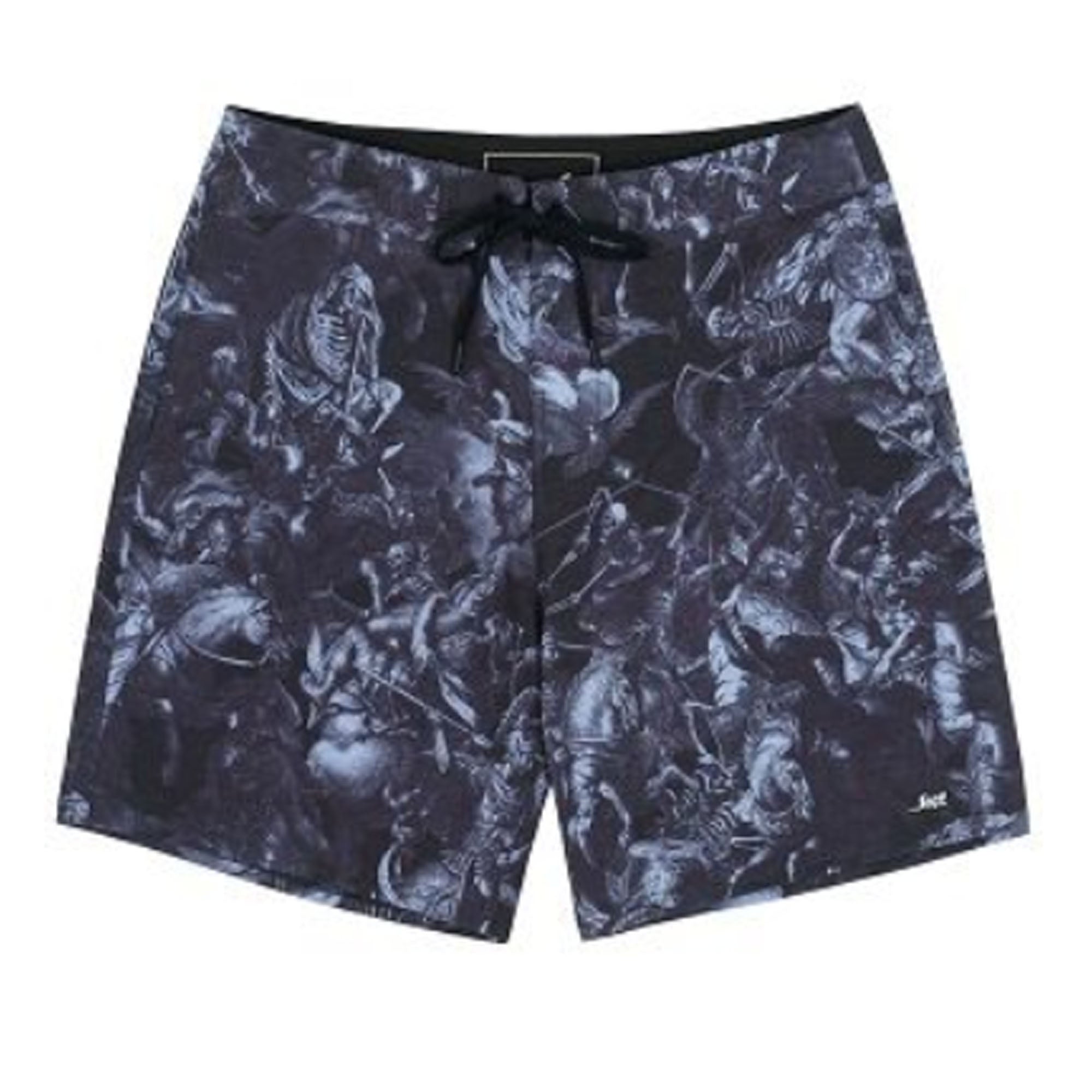 Lost Heavy Metal History Men's Boardshorts - Black