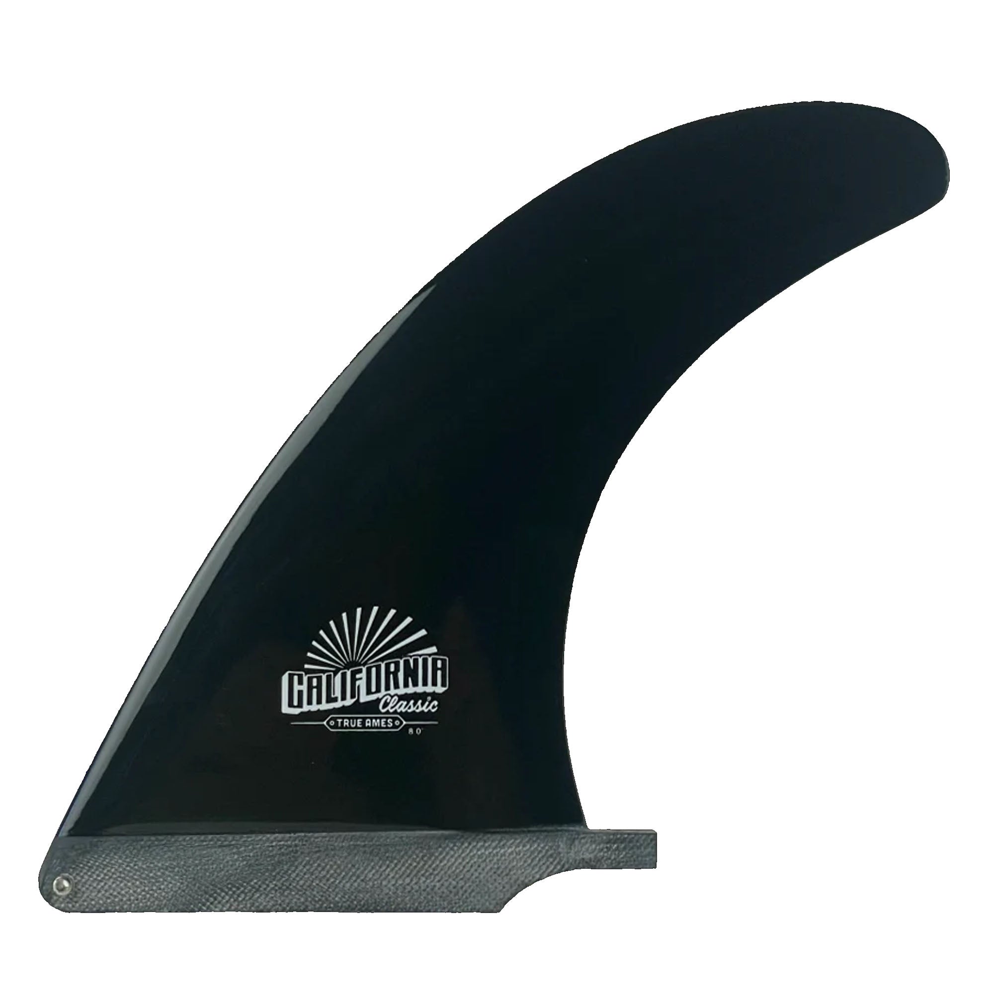 True Ames California Classic 9" Longboard Fin - Black