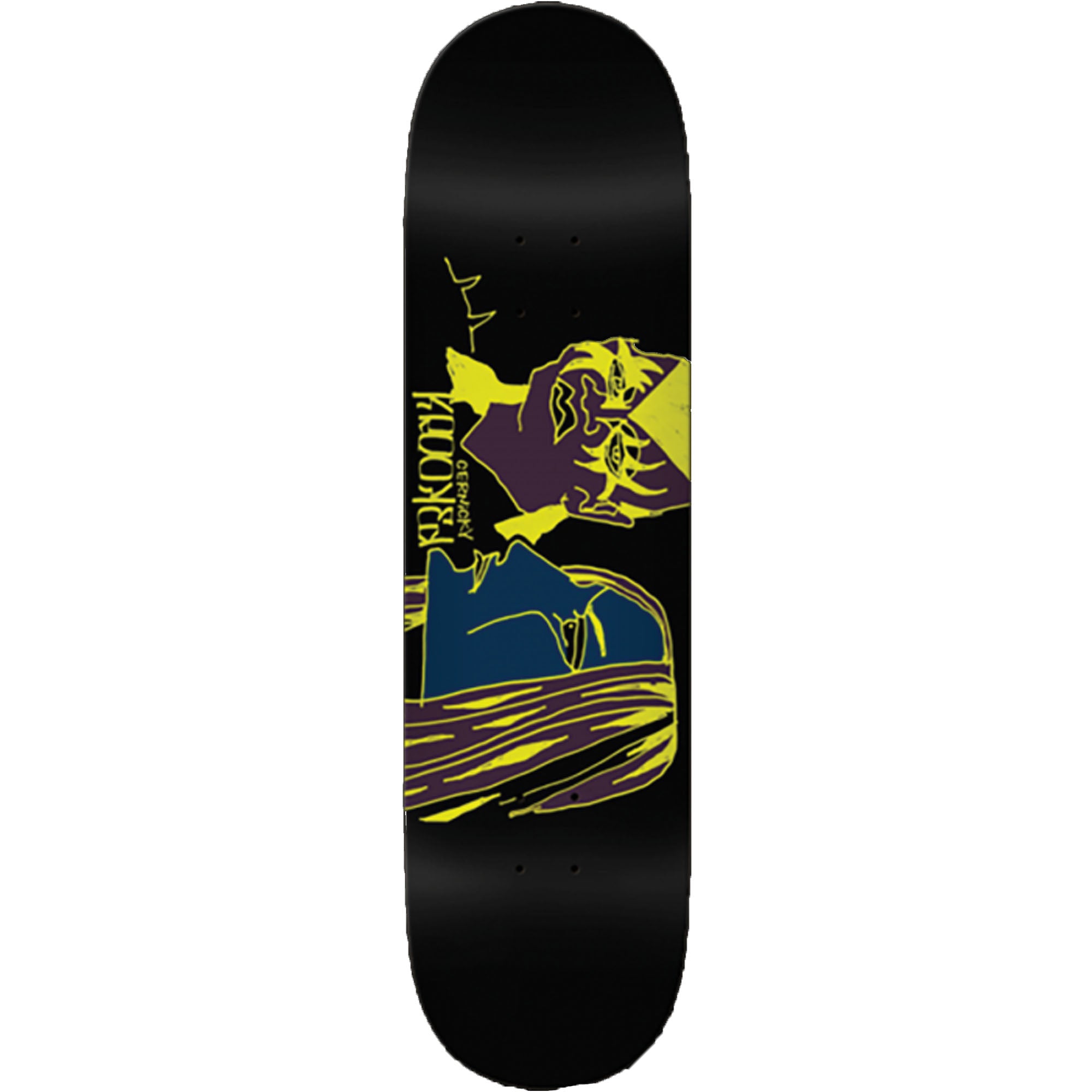 Krooked Cernicky Metal Parking Lot 8.25" Skateboard Deck