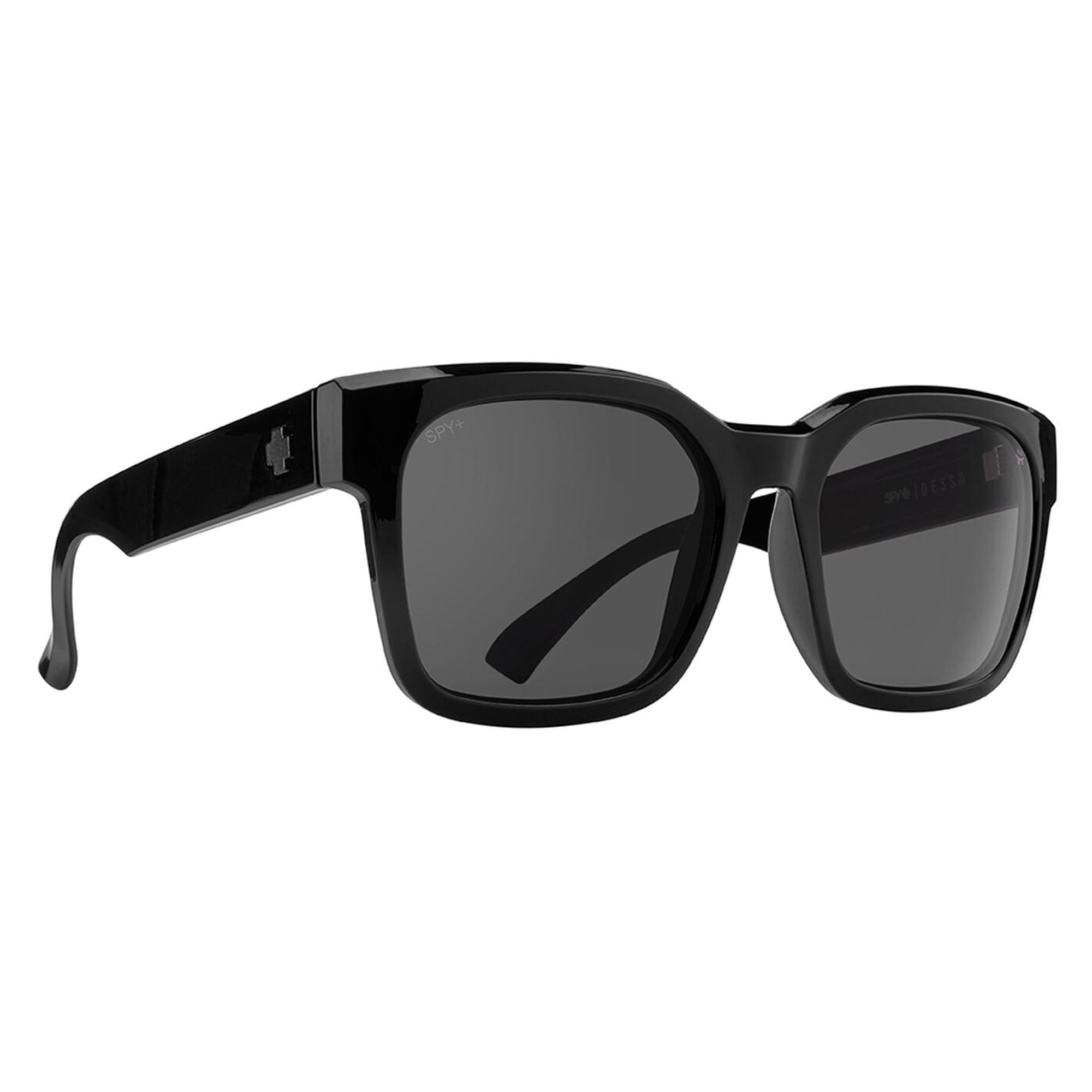 Spy Dessa Women's Sunglasses - Black/Happy Grey Polarized