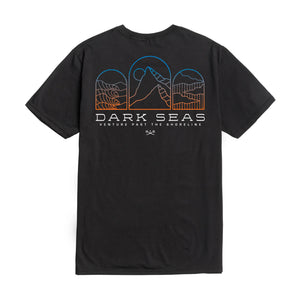 Dark Seas Summit Wicking Men's S/S T-Shirt - Black