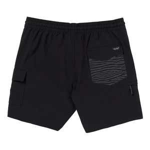 Volcom Truly Libertaors 17" Men's Hybrid Walkshorts - Black