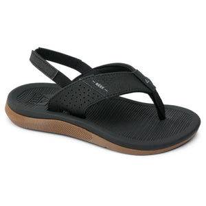 Reef Little Santa Ana Youth Sandals - Black