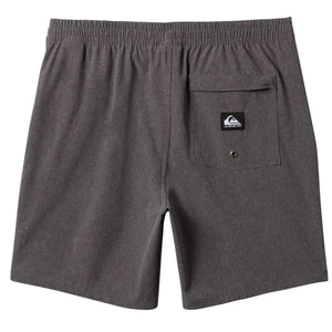 Quiksilver Taxer Heather 18" Men's Hybrid Walkshorts - Black