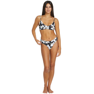 Volcom Midnight Lily Cheekini Women's Bikini Bottom - Black