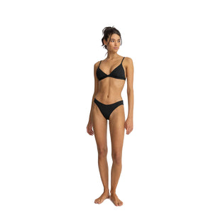 Rhythm Isla Rib ECO Holiday Women's Bikini Bottoms - Black