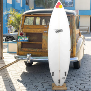 Channel Islands Black Beauty 6'6 Surfboard - FCS II