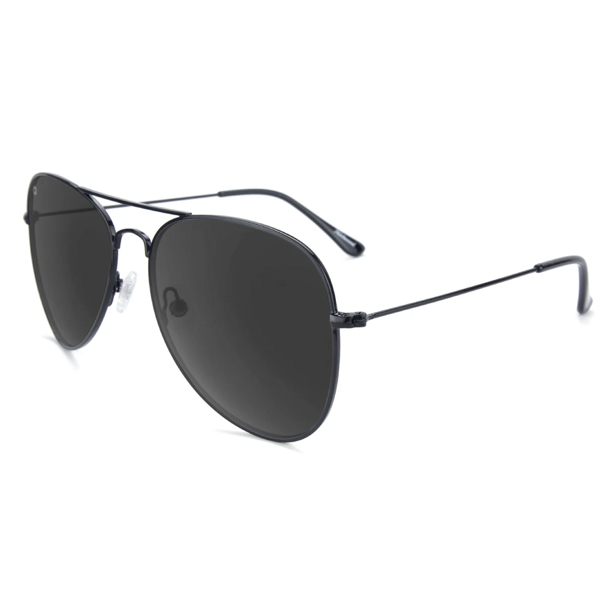 Knockaround Mile Highs Men's Sunglasses - Black Smoke