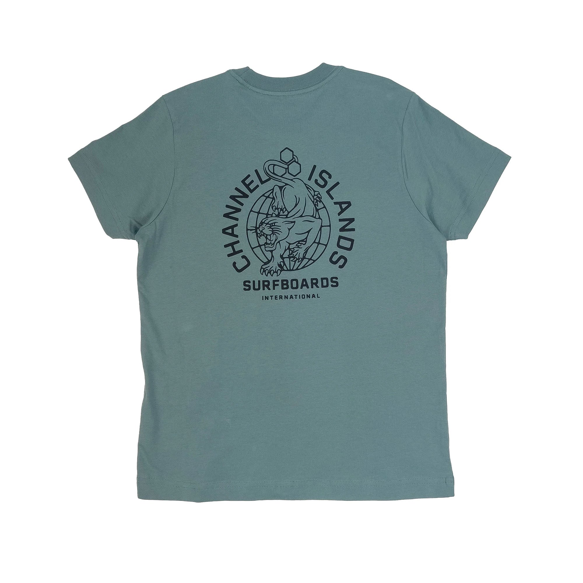 Channel Islands Panther INT Youth Boy's S/S T-Shirt - Blue Haze