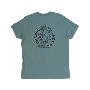 Channel Islands Panther Int Men's S/S T-Shirt - Blue Haze