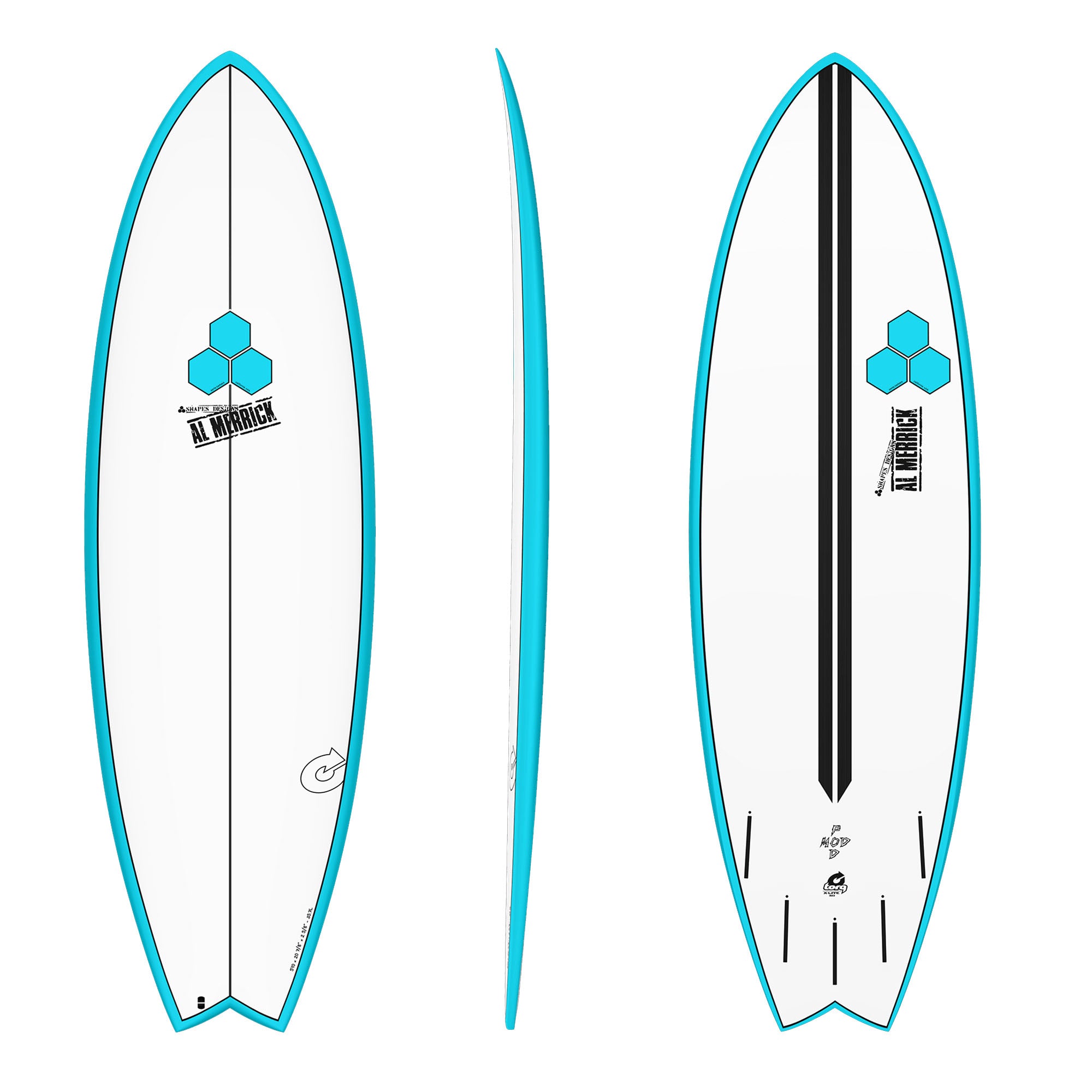 Torq Pod Mod X-Lite 3.0 6'6 Surfboard - Futures