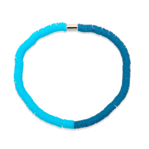 Pura Vida Seascape Vinyl Disc Stretch Bracelet