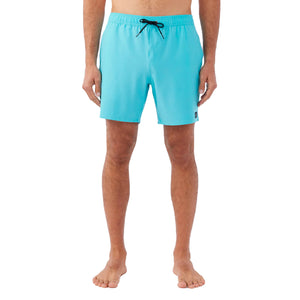 O'Neill Hermosa Solid Elastic Waist Men's Walkshorts - Blue