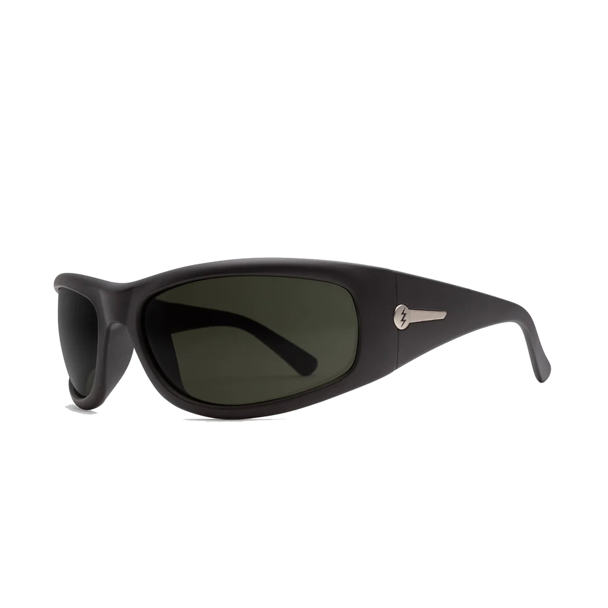 Electric Bolsa Men's Sunglasses - Matte Black/Grey Polarized