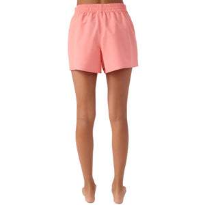 O'Neill Boneyard 3" Youth Girl's Boardshorts - Burnt Coral