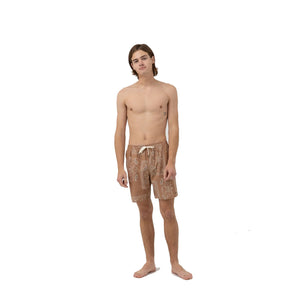 Rhythm Border Beach 17" Men's Hybrid Boardshorts - Cedar