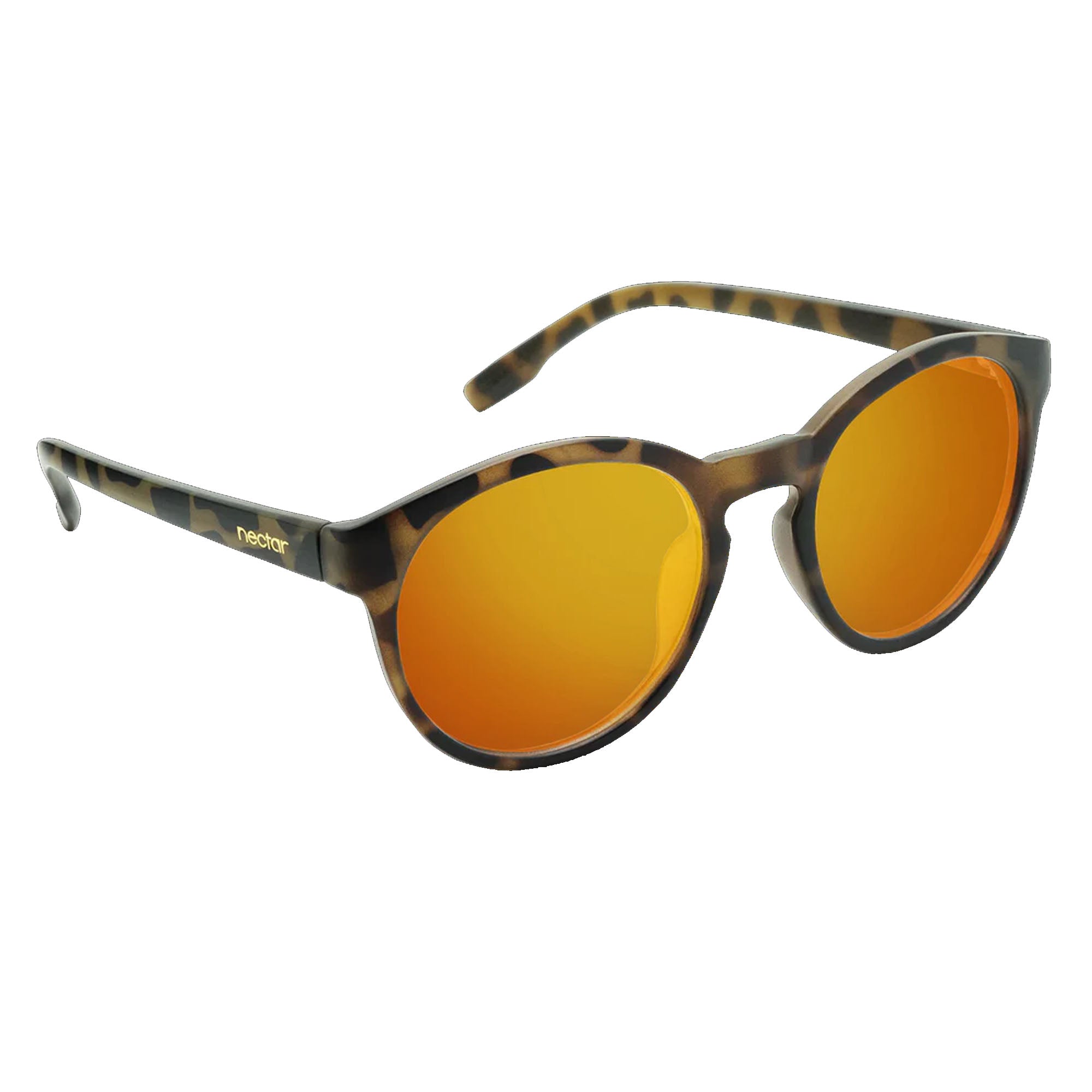 Nectar Penn Men's Sunglasses - Brown Tortoise/Orange Polarized