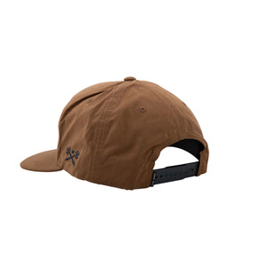 Dark Seas Branded Men's Hat - Brown