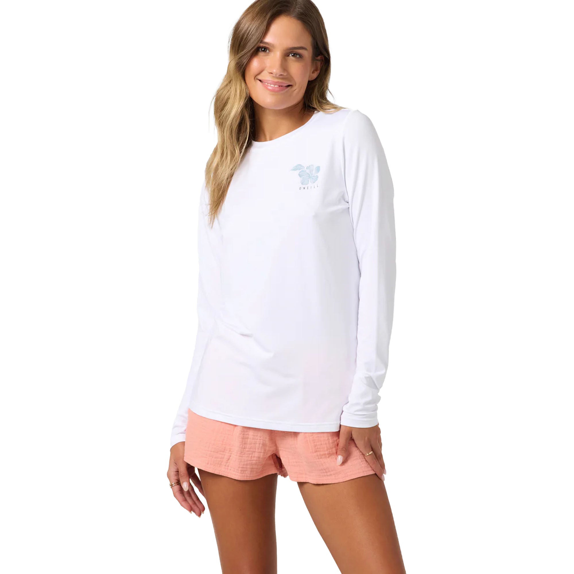 O'Neill Breezy UPF Women's L/S Shirt - White