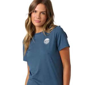 O'Neill Breezy UPF Women's S/S Shirt - Navy Heather