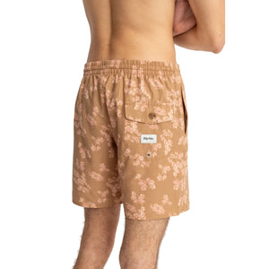 Rhythm Iris 17" Men's Boardshorts - Tobacco