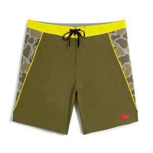 Florence Marine X F1 Airtex Gamma 18.5" Men's Boardshorts - Burnt Olive