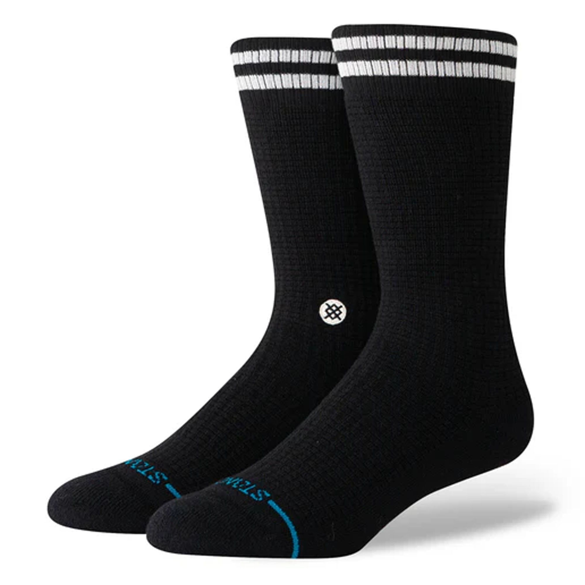 Stance Waffles N Butter Men's Crew Socks - Black