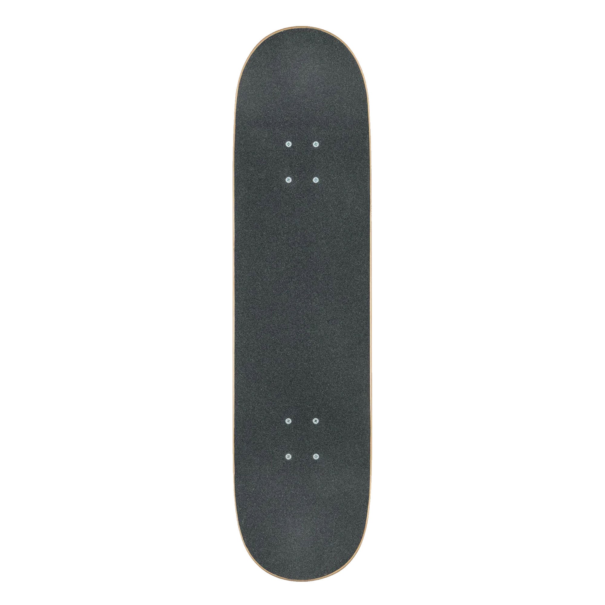 Globe G0 Checked Out 8.0" Complete Skateboard - Black/Off-White