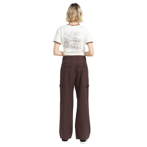 Volcom Cargstone Women's Pants - Dark Chocolate