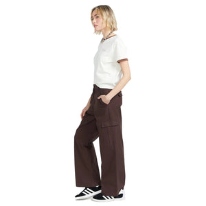 Volcom Cargstone Women's Pants - Dark Chocolate