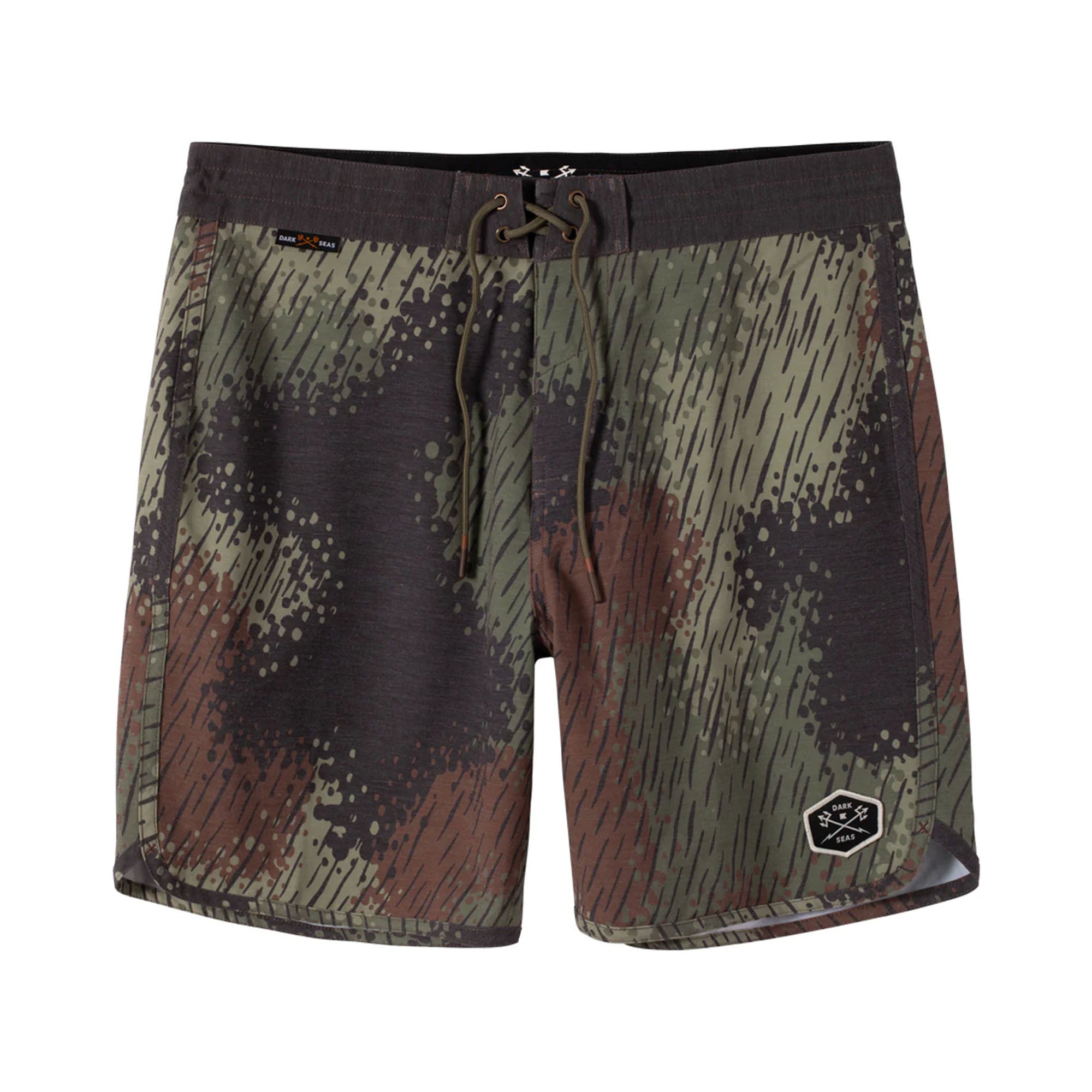 Dark Seas Half Tone 18" Men's Boardshorts - Camo