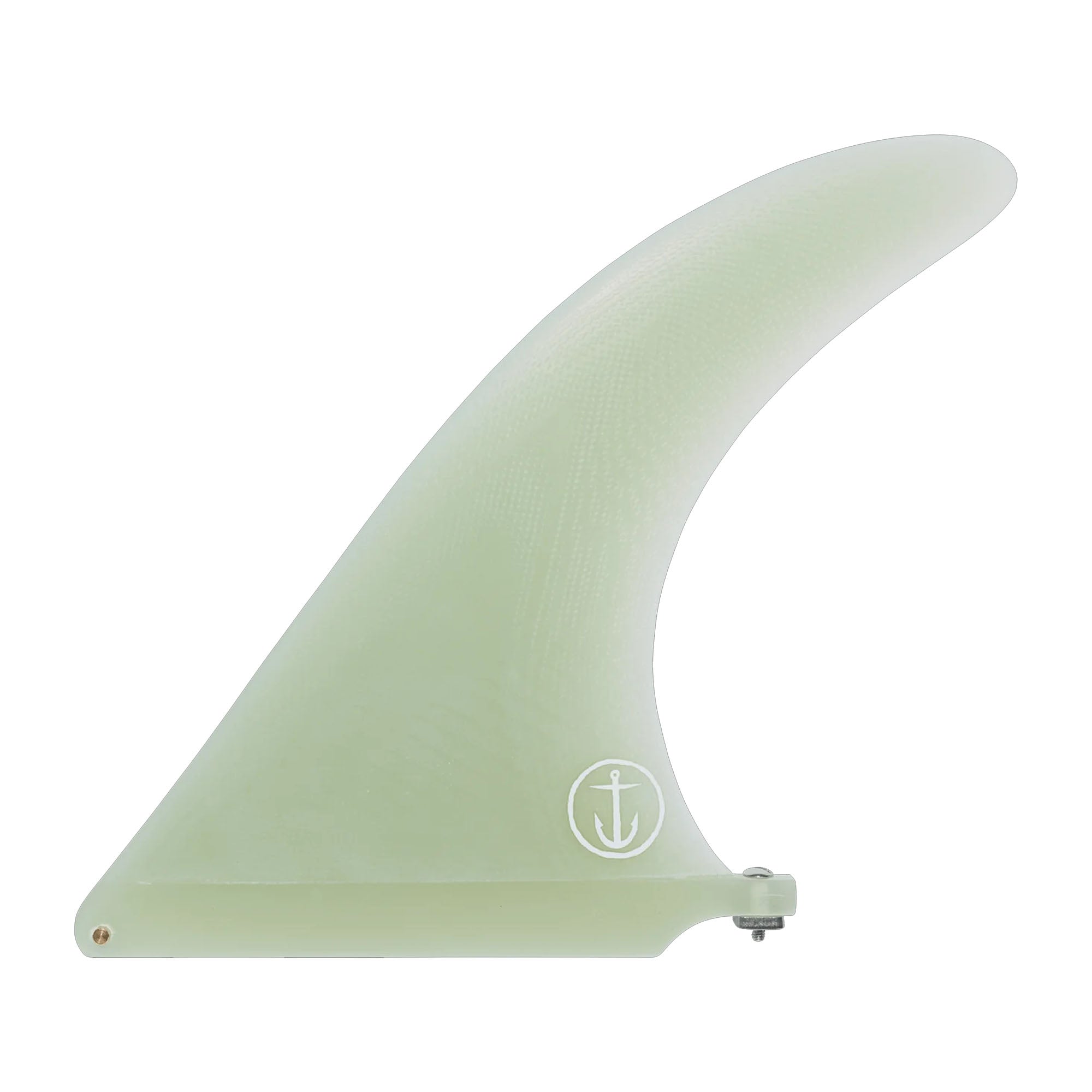 Captain Fin Co. CF Raked 10" Longboard Fin - Clear