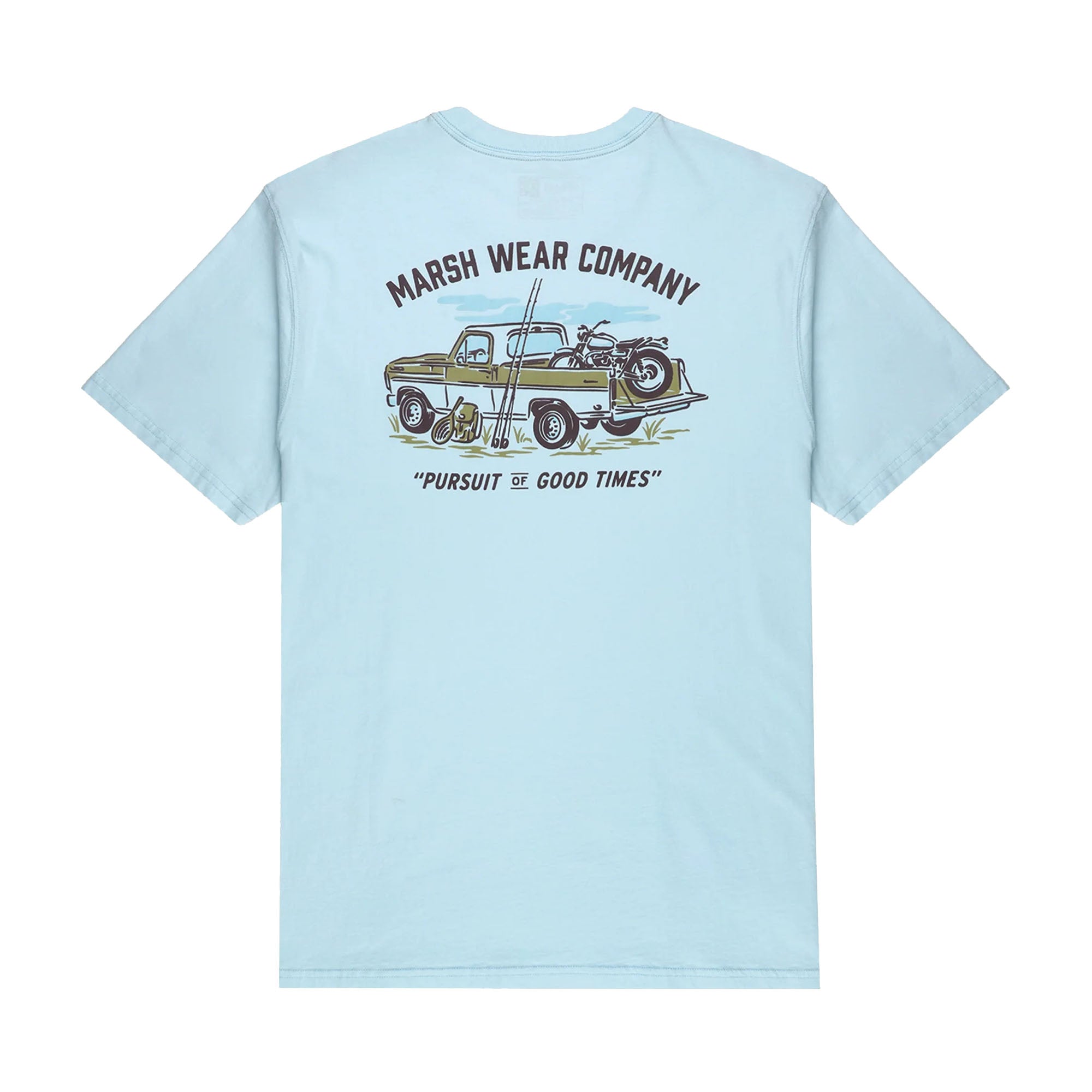 Marsh Wear Rumble Men's S/S T-Shirt - Blue